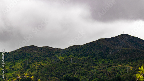 bountains in choachi bogota colombia landcape 