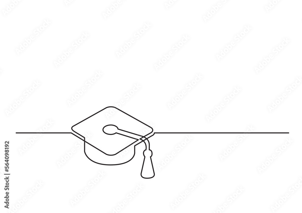 Continuous Line Drawing Vector Illustration With Fully Editable Stroke Continuous Line Drawing Vector Illustration With Fully Editable Stroke
