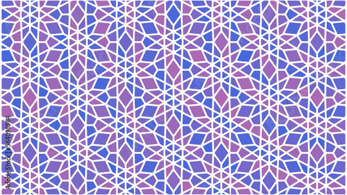 seamless pattern with love tonight color gradients vector