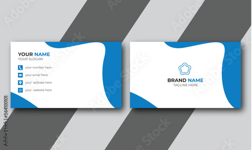 corporate modern business card, professional simple business card, nice and unique business card