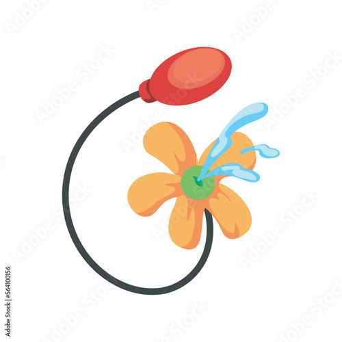 clown flower design