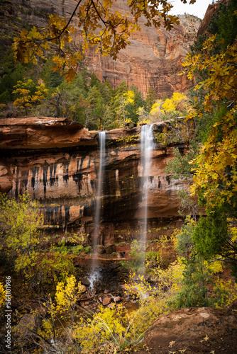Waterfall in Zion National Park