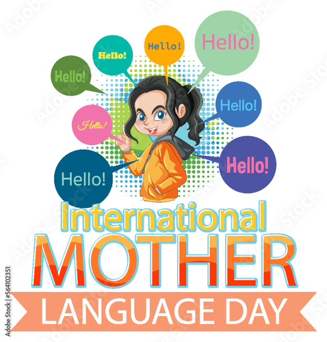 International mother language day banner