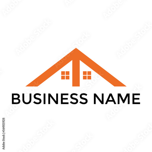 Home Building Business logo design idea vector template for construction