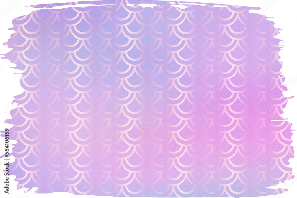 Brush background with gradient pink color mermaid scales pattern Brush background with gradient pink color mermaid scales pattern