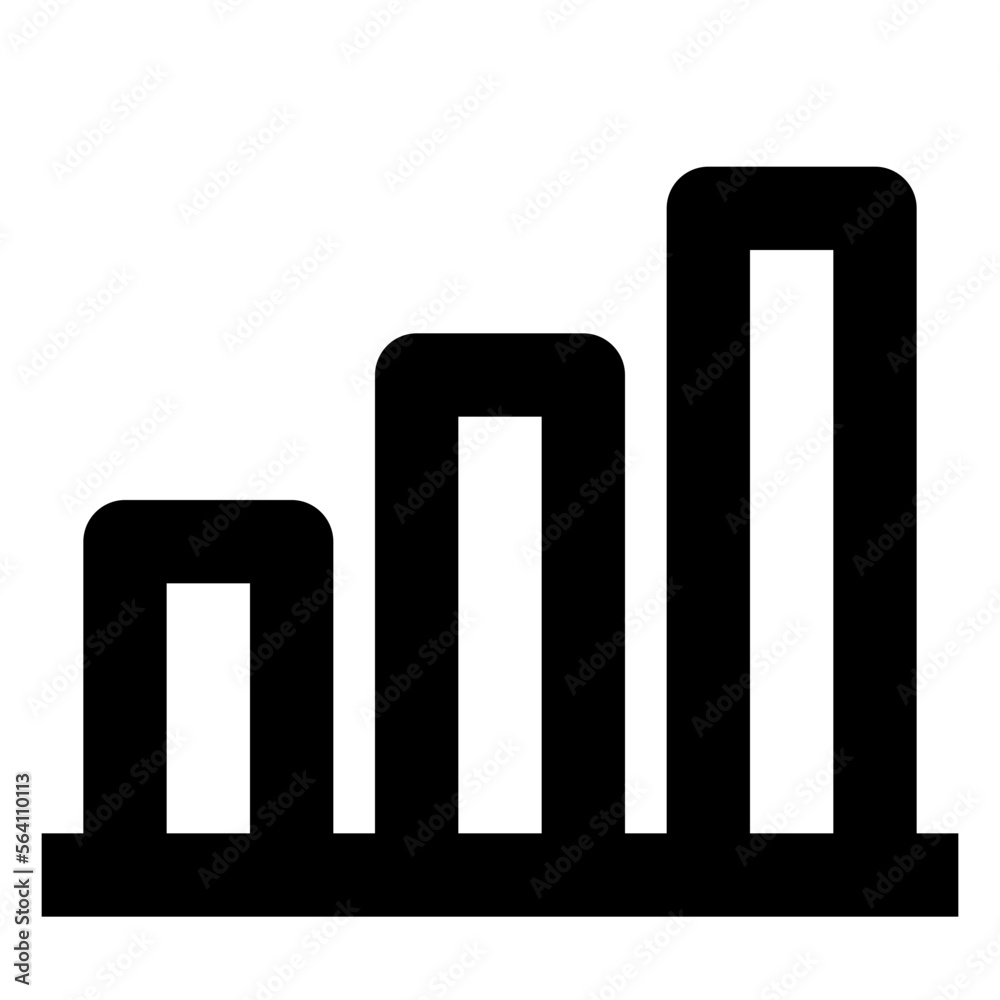 Statistics line icon