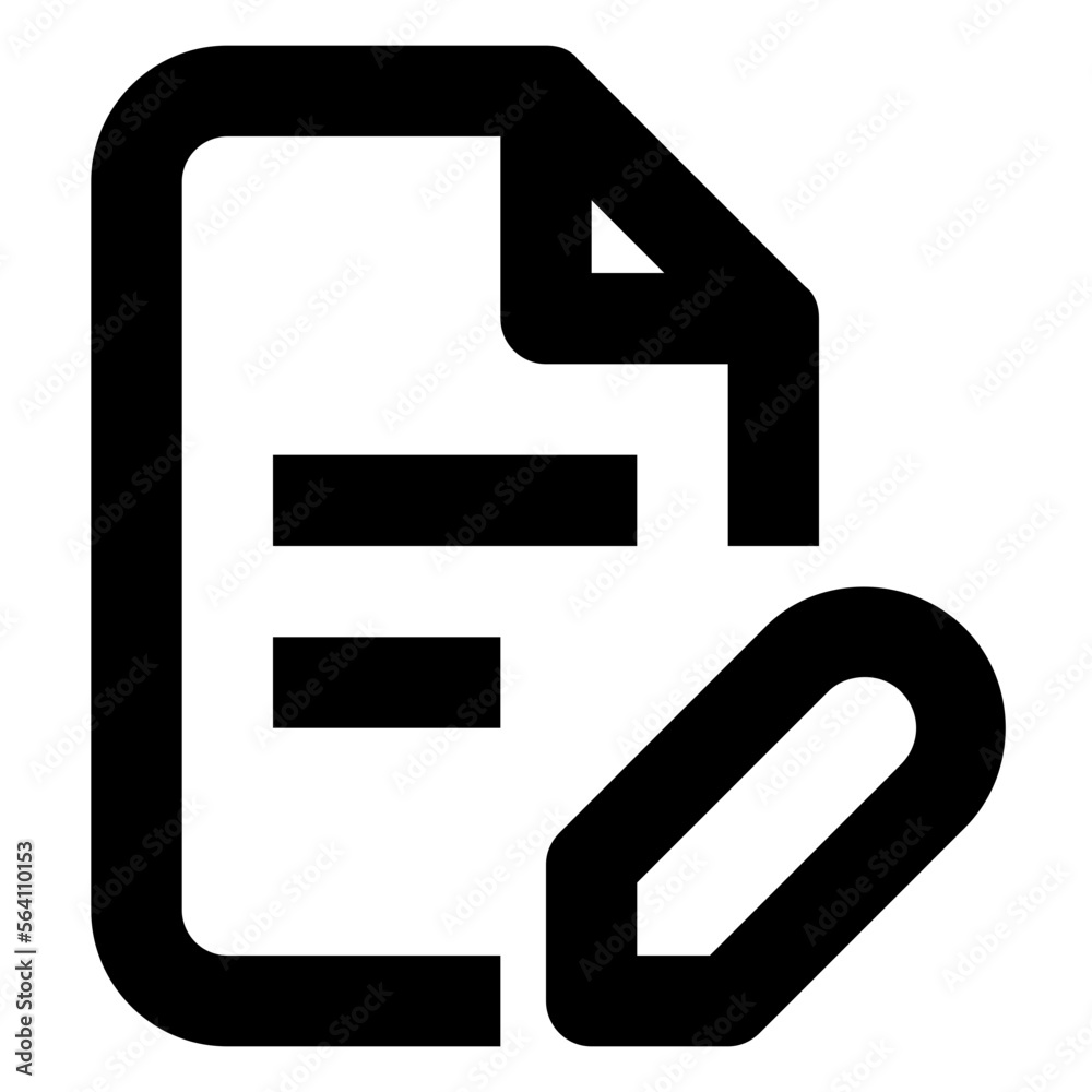 Writing line icon