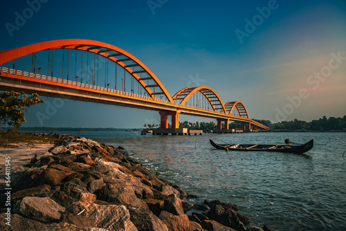 Valiyazheekkal Bridge, Kerala, South India.