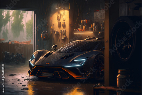 Rev Your Engines: The Ultimate Supercar Illustration Experience