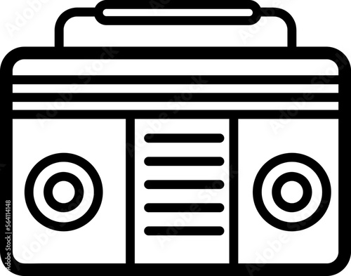 beatbox icon. beatbox vector design. sign design on white background..eps