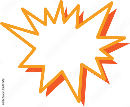 Cartoon Callout Bubble Vector