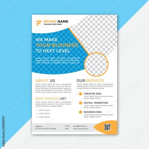 flyer template design
