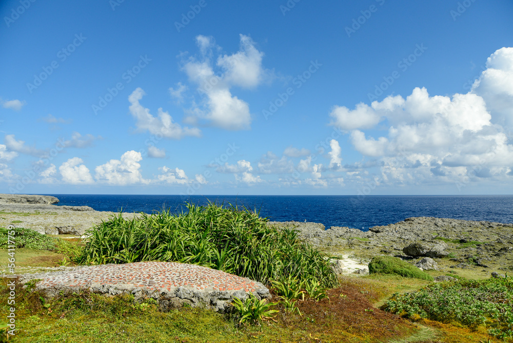 日本最南端波照間島の美しい風景