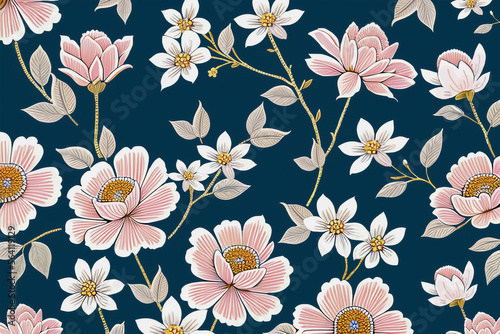 Wallpaper Mural 春の可憐な草花（Generative AI） Torontodigital.ca