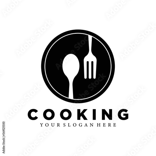 Good food logo icon vector template.