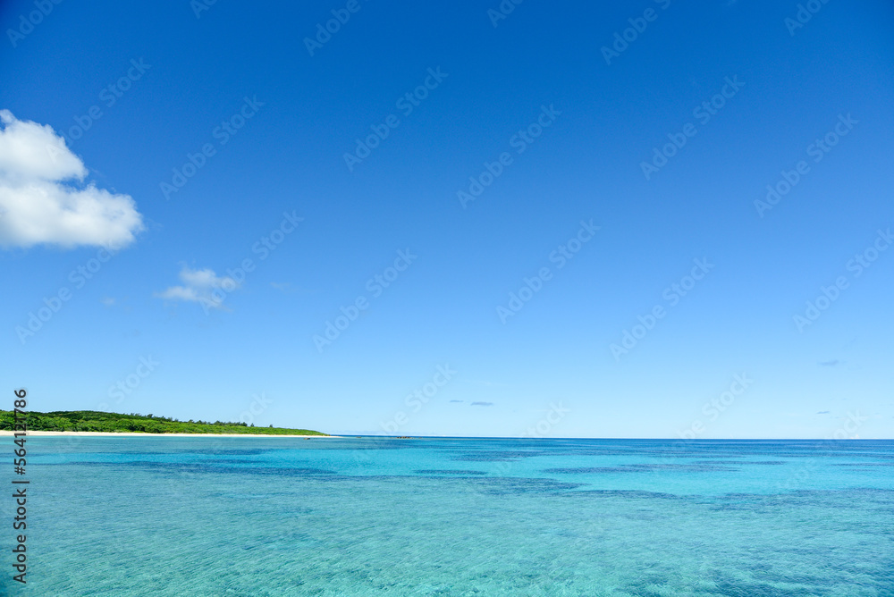 日本最南端波照間島の美しい風景