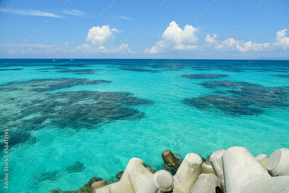 日本最南端波照間島の美しい風景 日本最南端波照間島の美しい風景
