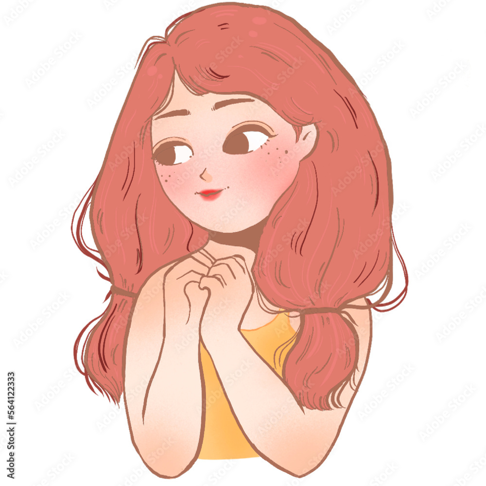 woman portrait character woman portrait character