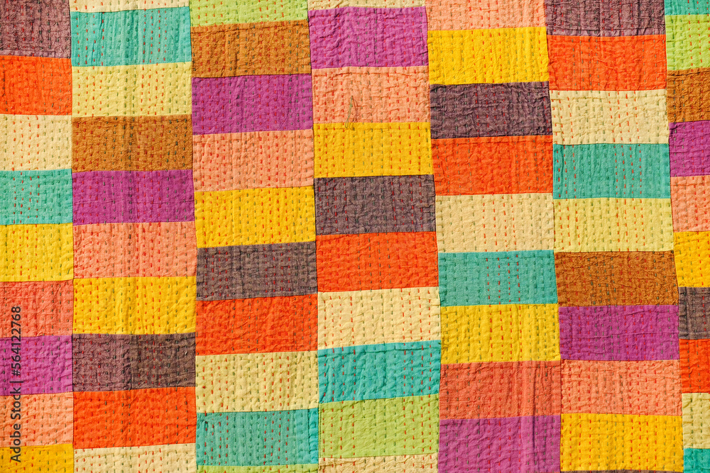 Godhadi (Blanket) Is A Traditional Hand Stitched handmade quilt from Maharashtra, India. Godhadi (Blanket) Is A Traditional Hand Stitched handmade quilt from Maharashtra, India.