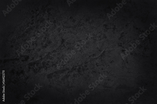 Dark grey black slate texture in natural pattern with high resolution for background and design art work. Black stone wall.