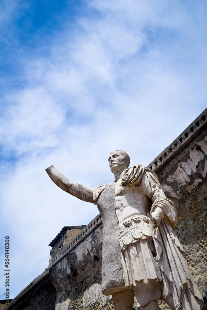 Roman Statue in Ercolano