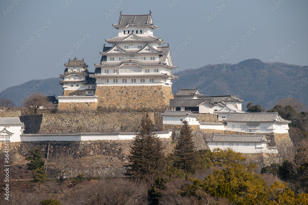 日本の国宝姫路城の美しい風景 日本の国宝姫路城の美しい風景