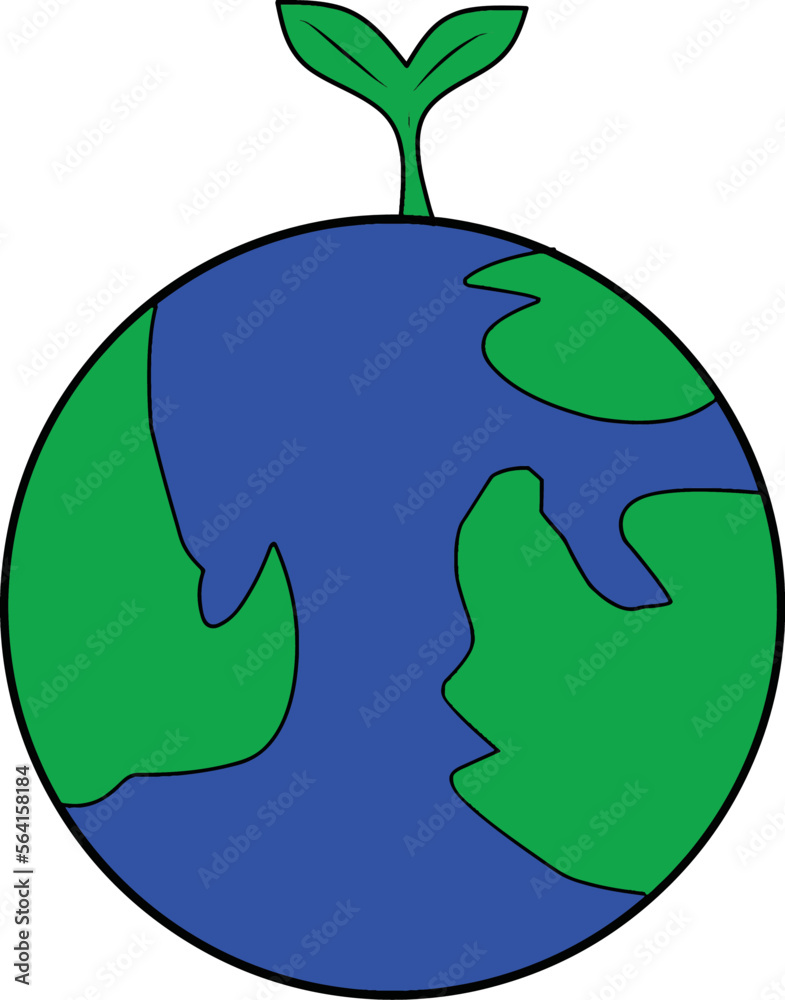 Globe tree vector logo design template. Planet and eco symbol or icon Globe tree vector logo design template. Planet and eco symbol or icon