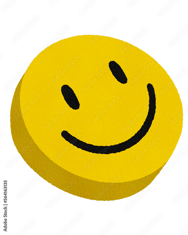 Fototapeta premium coin smile element