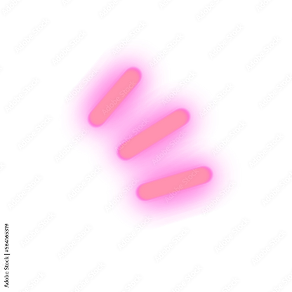 neon lighting shape element neon lighting shape element