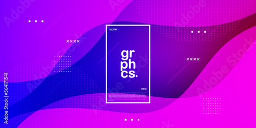 Purple abstract background wave design vector for banner cover book flayer and other element graphic design.Eps10 vector