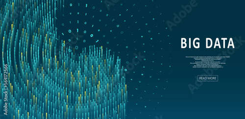 Abstract big data visualization