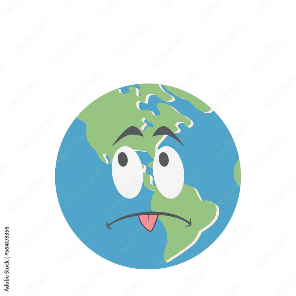 earth globe head emoticon face expression
earth globe head emoticon face expression
