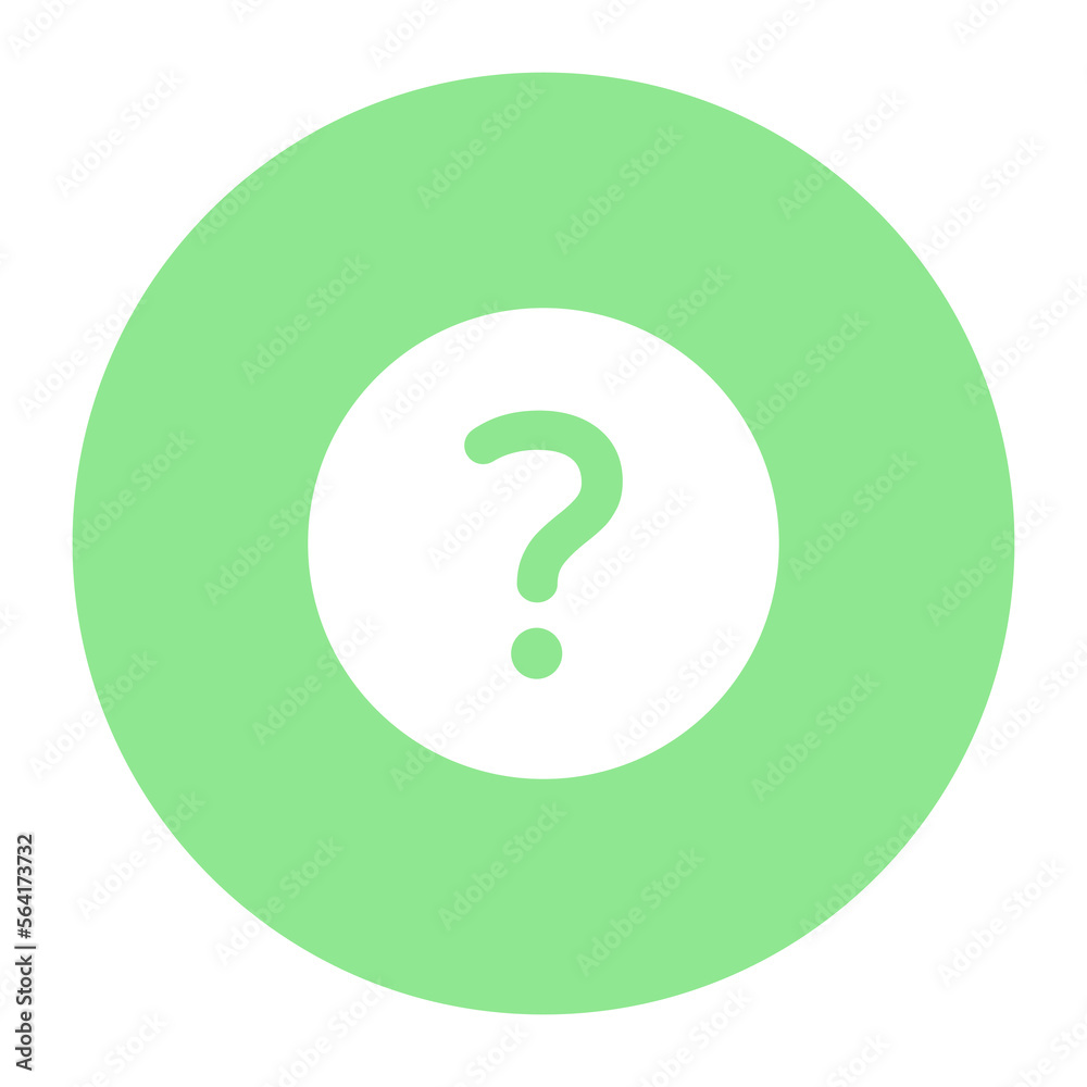 Question mark sign solid vector in trendy style Question mark sign solid vector in trendy style