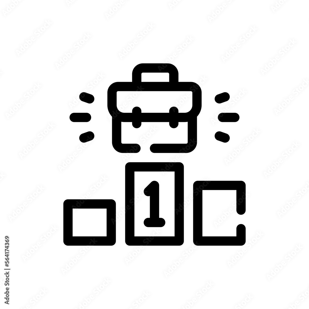 career line icon career line icon
