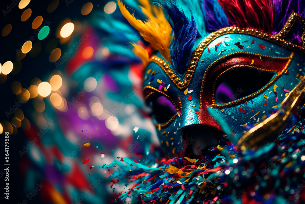 Carnival party - festival mask