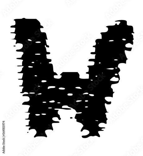 Error Glitch TV System Display Screen Mono Letter