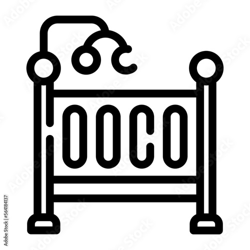 baby line icon