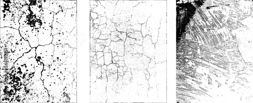 Grunge Urban Backgrounds set.Texture Vector.Dust Overlay Distress Grain ,Simply Place illustration over any Object to Create grungy Effect .abstract,splattered , dirty, texture for your design. 