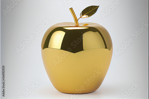 Minamilist Gold Apple photo