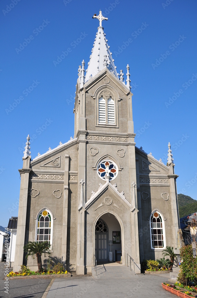 Obraz premium 天草の崎津教会