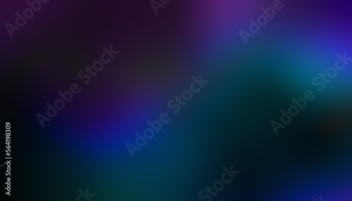 Space night mistic blue purple lens blur faded smooth dark color gradient abstract background