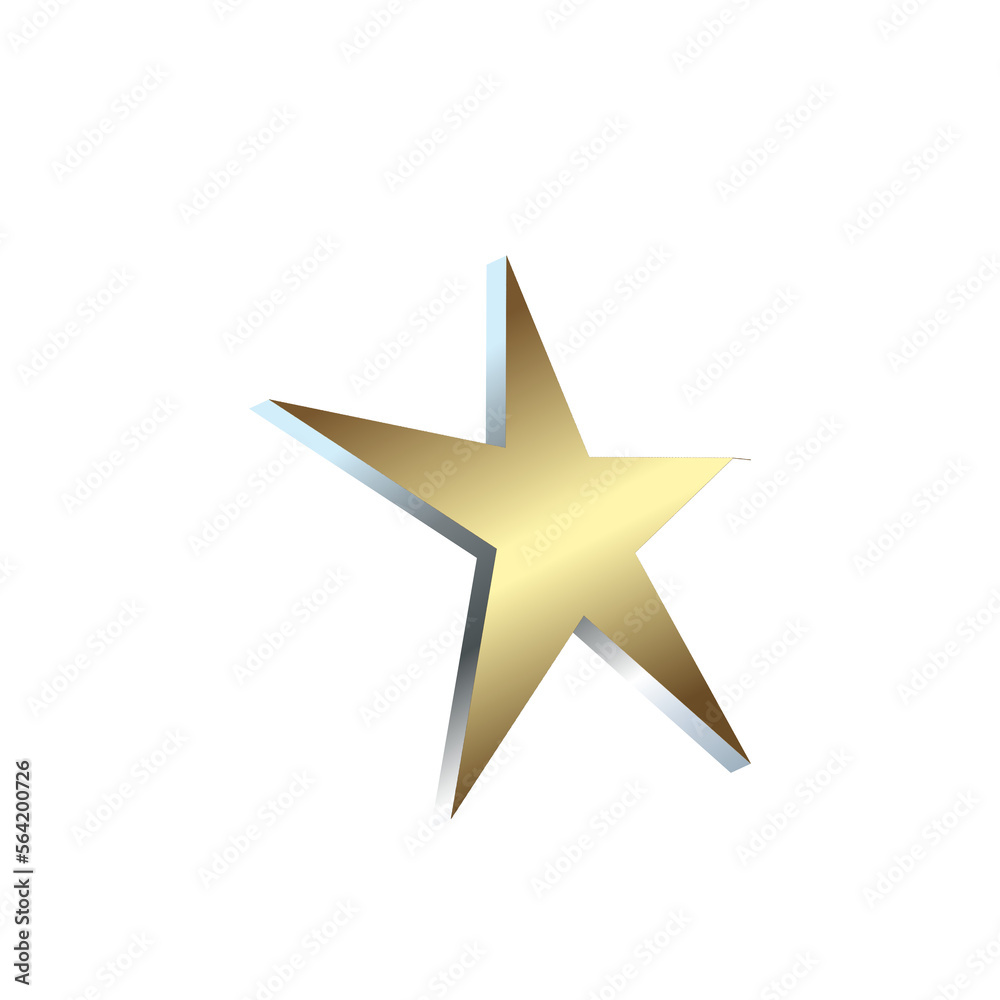 golden Star prize with premium bokeh effect, 3 gold Prize star use as Success golden metallic icon, and premium star vector. golden Star prize with premium bokeh effect, 3 gold Prize star use as Success golden metallic icon, and premium star vector.