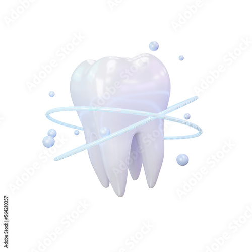 3d tooth isolated on transparent background. Render. 3d render. PNG. Dentistry, medicine concept. 3D rendering, ui, ux. Teeth. Health. Shapes
