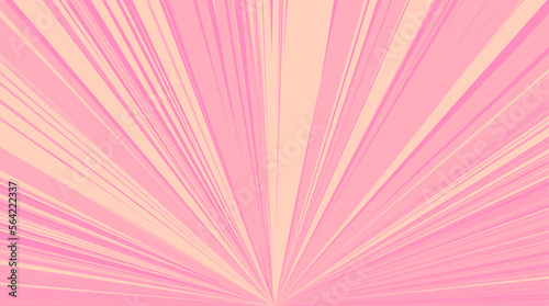 Pink radial line abstract vector background