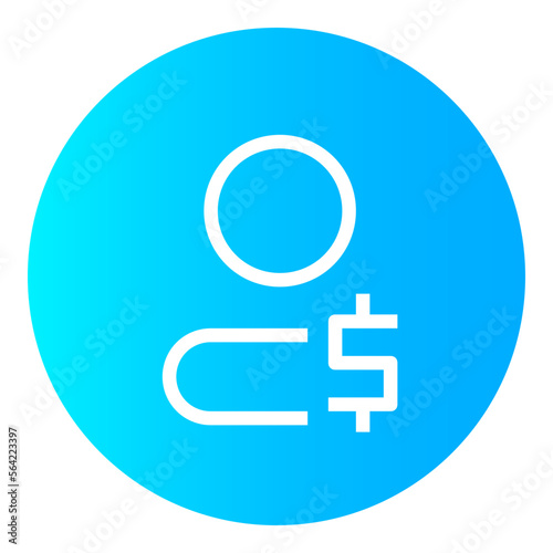 User Earnings gradient icon