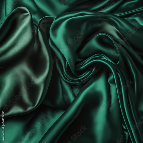 Dark green fabric