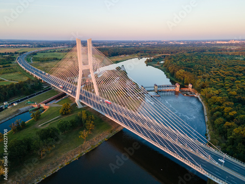 Highway bridge over big river © Rosomak