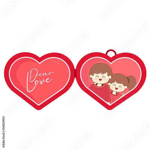 Gift Couple Pendant Love, valentine day