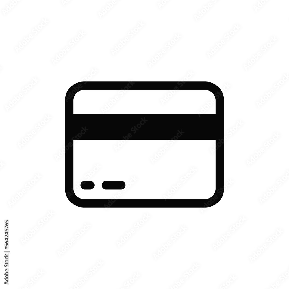 Credit Card icon vector. Payment sign Credit Card icon vector. Payment sign