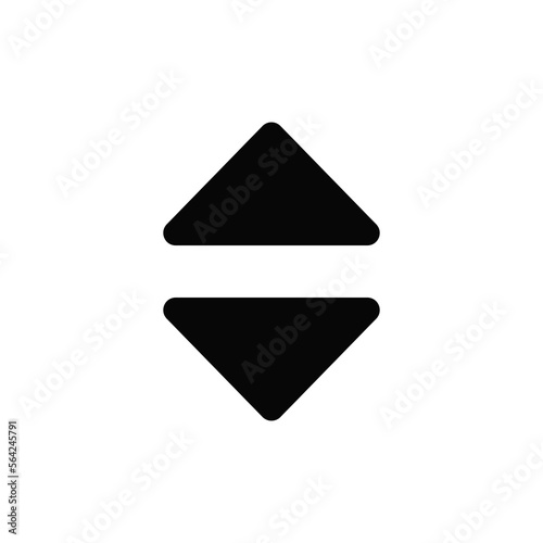 Free Download Sort button icon vector. Sorting sign - GFXLoad